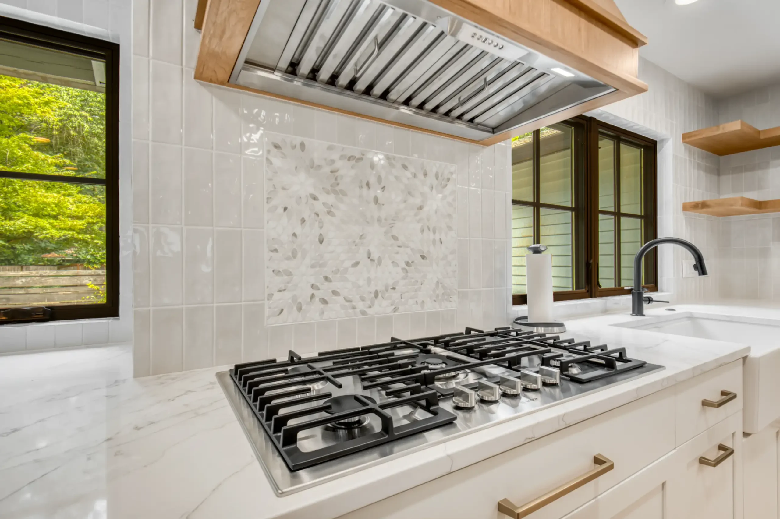 Warm Contemporary Kitchen Remodel in Lake Oswego, OR by Highland Ridge Remodeling project photo 15
